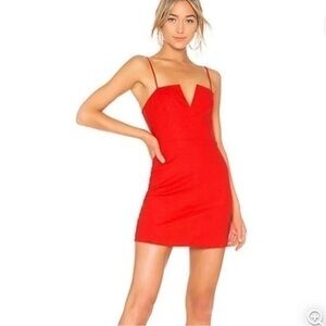 Lovers + Friends Wendy Mini Dress Linen